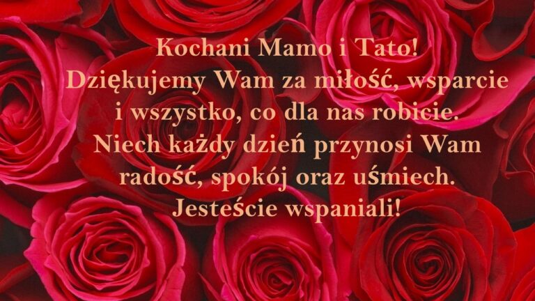 Read more about the article Kochanym rodzicom