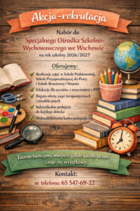 Read more about the article Rekrutacja do SOSW